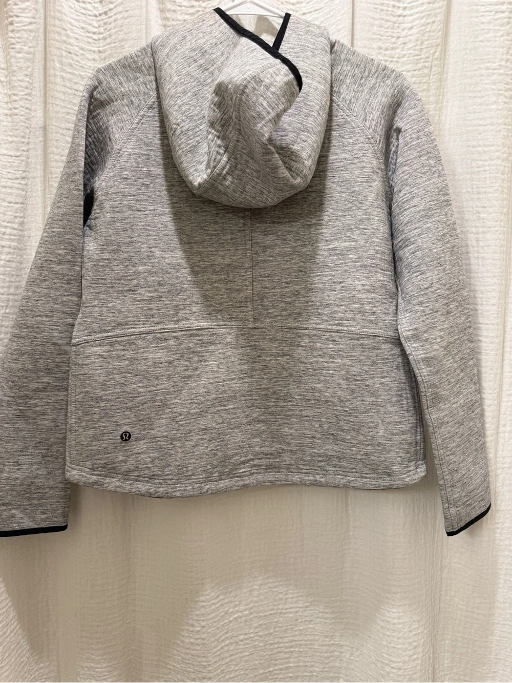 Lululemon Women's City Bound Full-Zip Hoodie - Heathered Medium Gray - Size 6